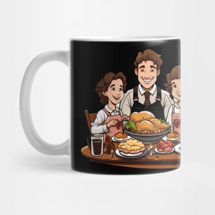 Happy Thanksgiving Family Mug